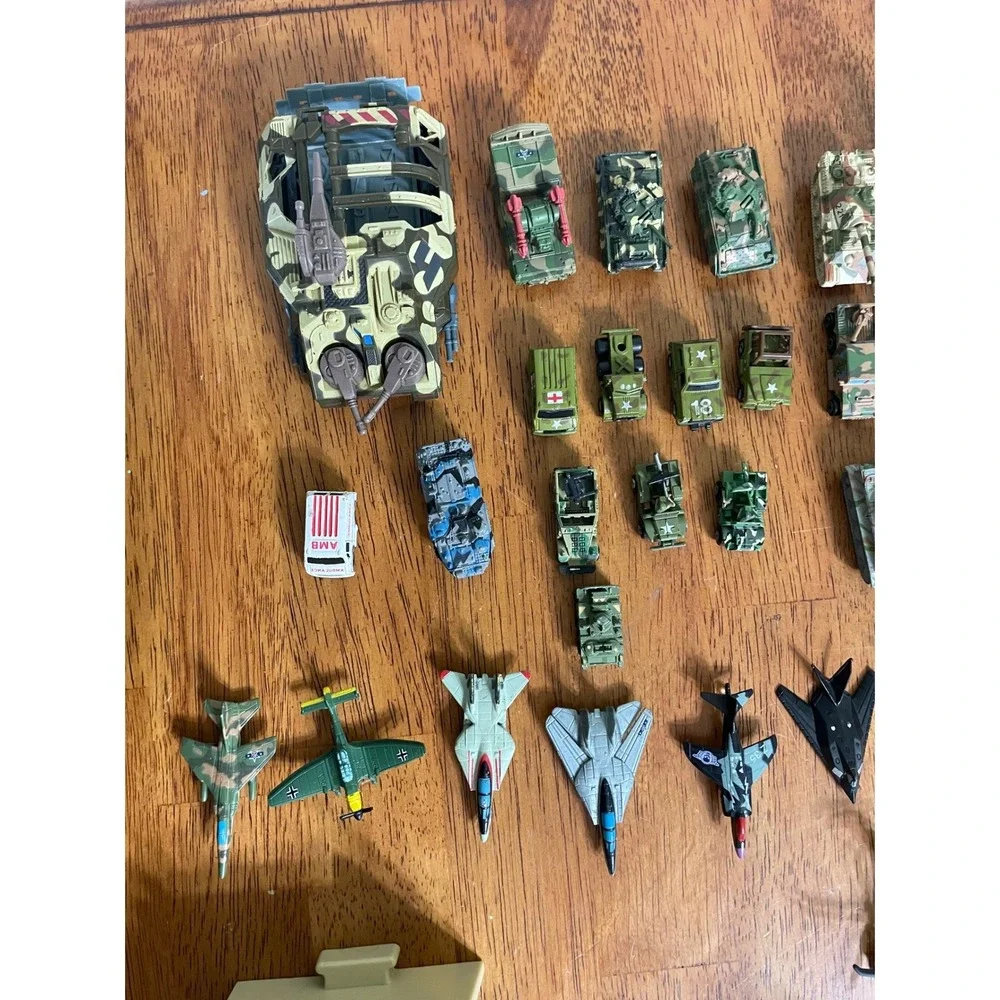 Vintage Micro Machines Galoob 50 Vehicles Military Various Playsets